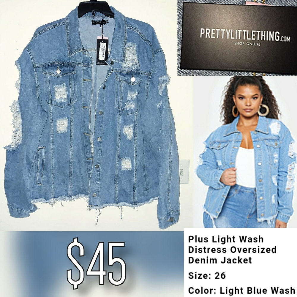 Distressed Jean Jacket